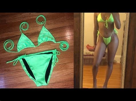 How To Sew A String Bikini Part Two Sewing A Bikini Top