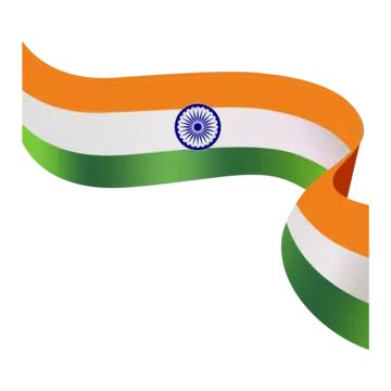 Indian Flag Ribbon Design Vector, Indian National Flag Ribbon Tappe ...