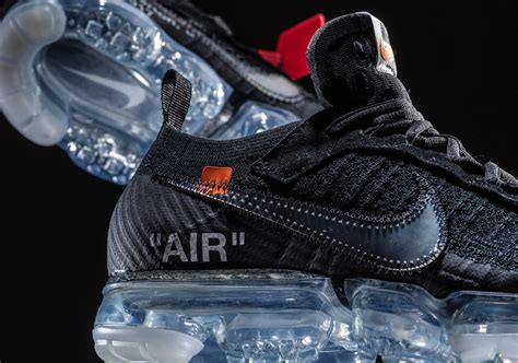 OFF WHITE x Nike Vapormax Black Release Info | SneakerNews.com