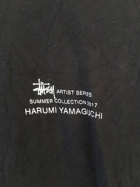Stussy X Harumi Yamaguchi Nude Tee Men S Fashion Tops Sets Tshirts