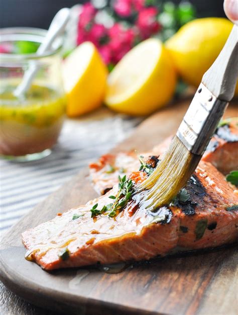 Garlic And Herb Salmon Marinade Salmon Recipes Healthy Fish Recipes