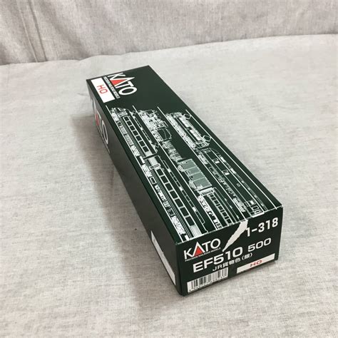 全体的に状態が悪いジャンク品 KATO HOゲージ EF510 500 JR貨物色 銀 1 318 鉄道模型 電気機関車の落札情報詳細