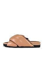 R AM Foldy Puffy Slide In Nude REVOLVE
