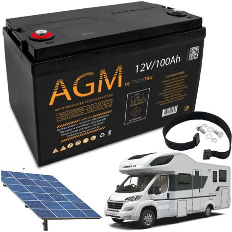 Аккумулятор AGM 12В 100Ач (Польша): продажа, цена в Нововолынске ...