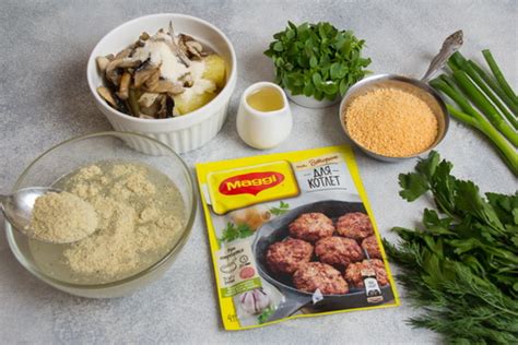 Грибные котлеты с картофелем - пошагово с фото от Maggi.ru
