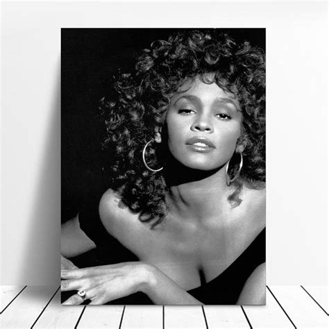 Whitney Houston Canvas Poster Painting Posters And Prints Etsy