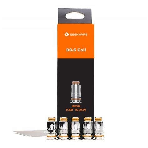 Geek Vape Coil Aegis Boost 06 Ohms 05 Unidades Atacado Pods