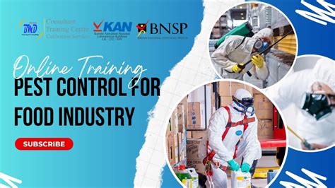 Online Training Pest Control For Food Industry BMD Training Centre