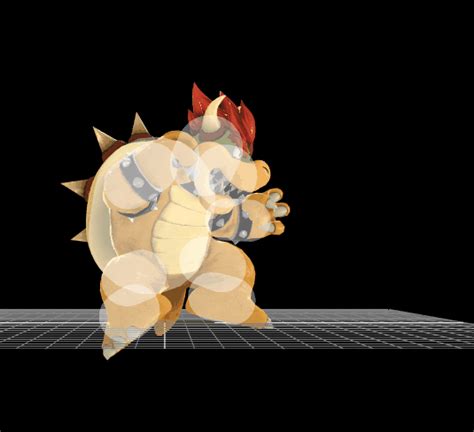 Bowser Ssb Forward Aerial Smashwiki The Super Smash Bros Wiki