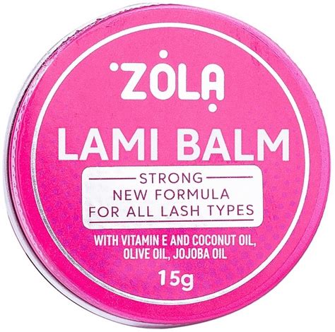 Zola Lami Balm Pink - Клей для ламинирования ресниц: купить по лучшей ...