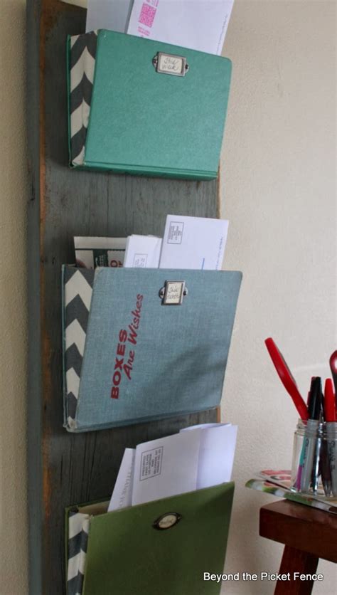 Chic And Simple Mail Organizers For The Diyer In Each Of Us