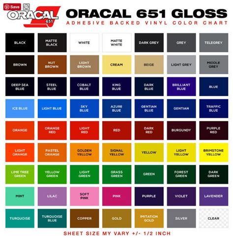 Oracal 651 outdoor Permanent Adhesive Vinyl Sheets or Rolls » Petagadget