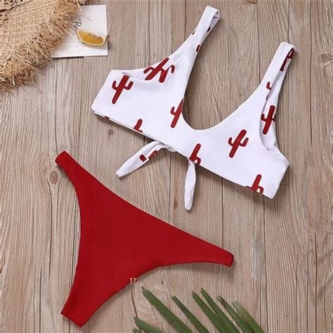 M M Korean Swimwear SweatyRocksc Womes S Sexy Bikini Tie Swimsuit Shopee Philippines