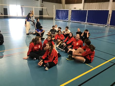 Qualification lors des 8e finale départementale VOLLEY BALL Collège