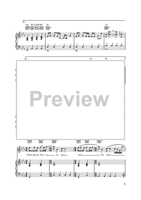 Mushaboom" Sheet Music by Feist for Piano/Vocal/Chords - Sheet Music Now