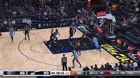 Memphis Grizzlies Vs Utah Jazz Nov 1 2023 Game Summary NBA