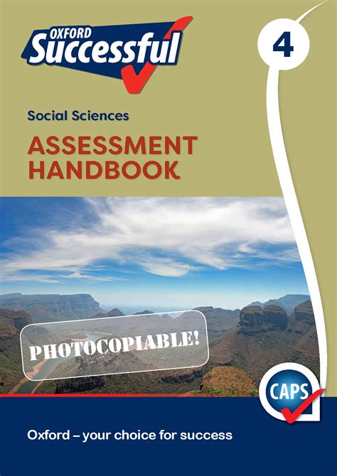 Oxford Successful Social Sciences Grade 4 Assessment Handbook Oxford