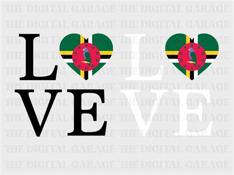 Dominica Flag SVG PNG, Love Dominica, Dominica Svg, Dominica Clipart ...