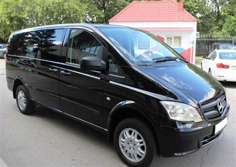 Аренда и заказ минивэна Мерседес Вито (Mercedes Vito) на 6 мест в Москве