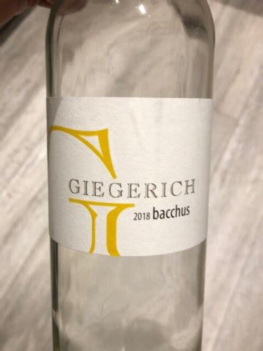 Weingut Giegerich Bacchus Vivino US