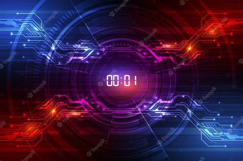 Premium Vector Abstract Futuristic Technology Background