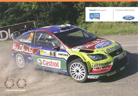 Collection Of Rallye Autograph Cards Of Al Qassimi Khalid Rallyecards Cz