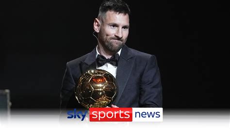 Lionel Messi Wins His 8th Ballon Dor Lionel Messi