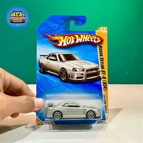 Jual Hot Wheels Nissan Skyline Gtr R Gt R R Silver First Edition Rare Shopee Indonesia