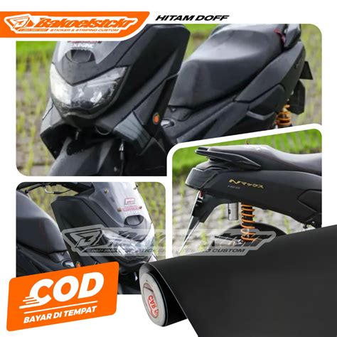 Jual STIKER SCOTLITE HITAM DOFF STICKER SCOTLITE WARNA HITAM DOFF