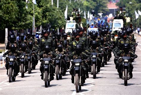 SRI LANKA-COLOMBO-INDEPENDENCE DAY-PARADE-REHEARSAL