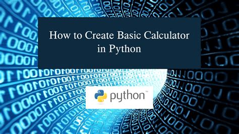 How To Create Basic Calculator In Python Tutorial Sourcecodester