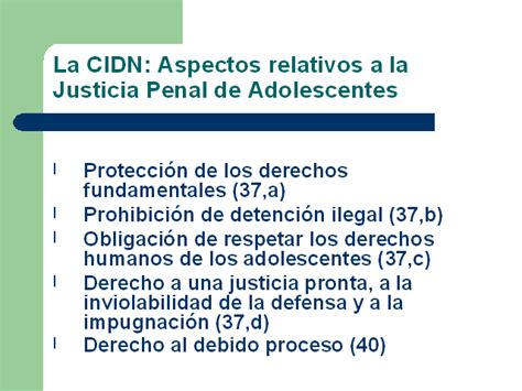 Justicia Penal Juvenil