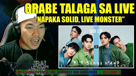 Live Monters Talaga Sb19 Gento The First Take Reaction Video