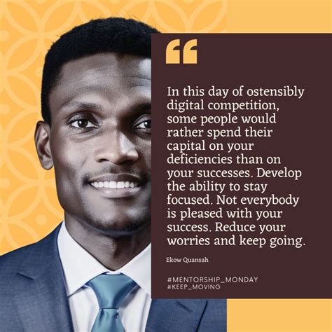 Ekow Quansah On Linkedin Mentorshipmatters Successtips Monday