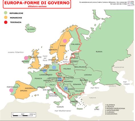 Diario Di Scuola Forme Di Governo Degli Stati Europei