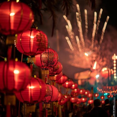 Premium Photo | Chinese new year chinese red lanterns