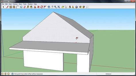 V Beginners House Tutorial In Sketchup Tutorial Beginners House