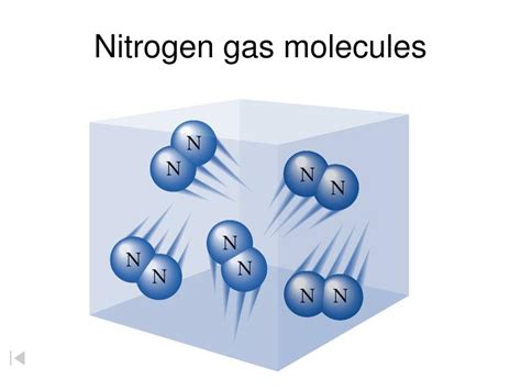 PPT - Nitrogen gas molecules PowerPoint Presentation, free download ...