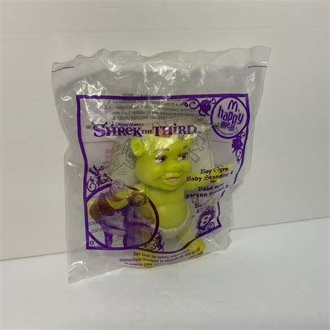 2007 Dreamworks Shrek Third McDonalds Happy Meal Toy Boy Ogre Baby ...