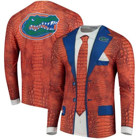 Florida Gators Faux Real Suit Long Sleeve Shirt Multi 39 99 Long