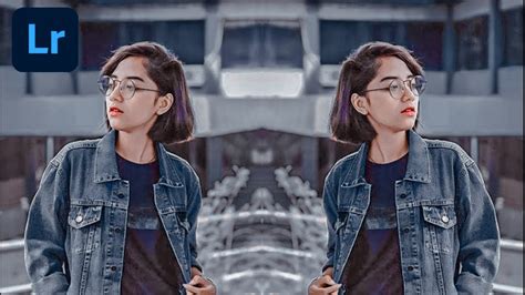 Tutorial Edit Foto Keren Efect Navy Blue Di Aplikasi Lightrooom Youtube