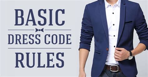 The Best Guide To Basic Dress Code Rules You’ve Ever Seen