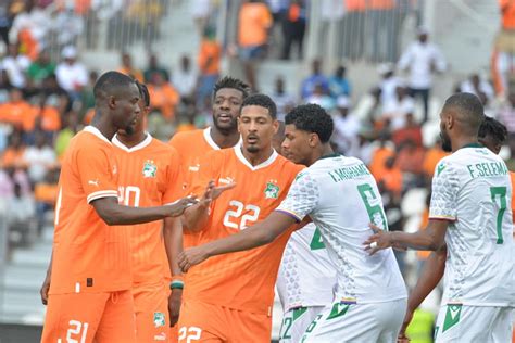 Eliminatoires Can 2023 La Côte dIvoire dompte les Comores à Bouaké