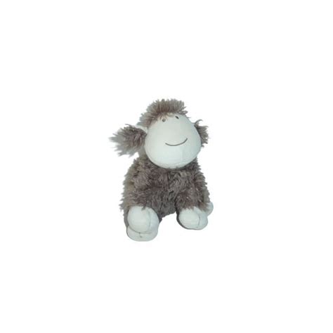 Doudou Peluche Mouton Cm Marron Nature Et D Couvertes Cdiscount