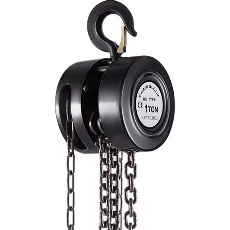 Buy VEVOR Hand Chain Hoist 2200 Lbs 1 Ton Capacity Chain Block 10ft