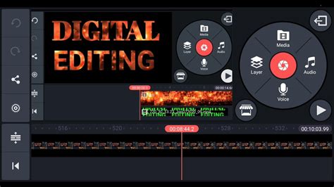 Digital Text Effect Feature In Kinemaster Tutorial How To Make