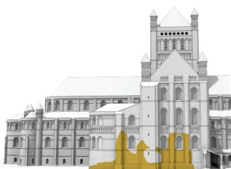 The Reconstruction Of The Abbey September Abbey Of St Edmund