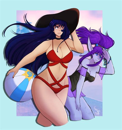 Vella Netalia Summertime By Lewdigo Hentai Foundry