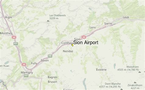 Sion Airport Weather Station Record - Historical weather for Sion Airport, Switzerland