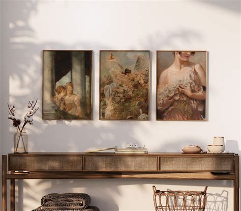 Lesbian Art Two Fairies Sapphic Lesbian Wall Art Queer Vintage Wlw Art Same Sex Poster Romantic